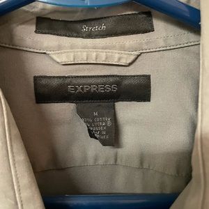 Express Men’s Collard Stretch Dress Shirt-Medium